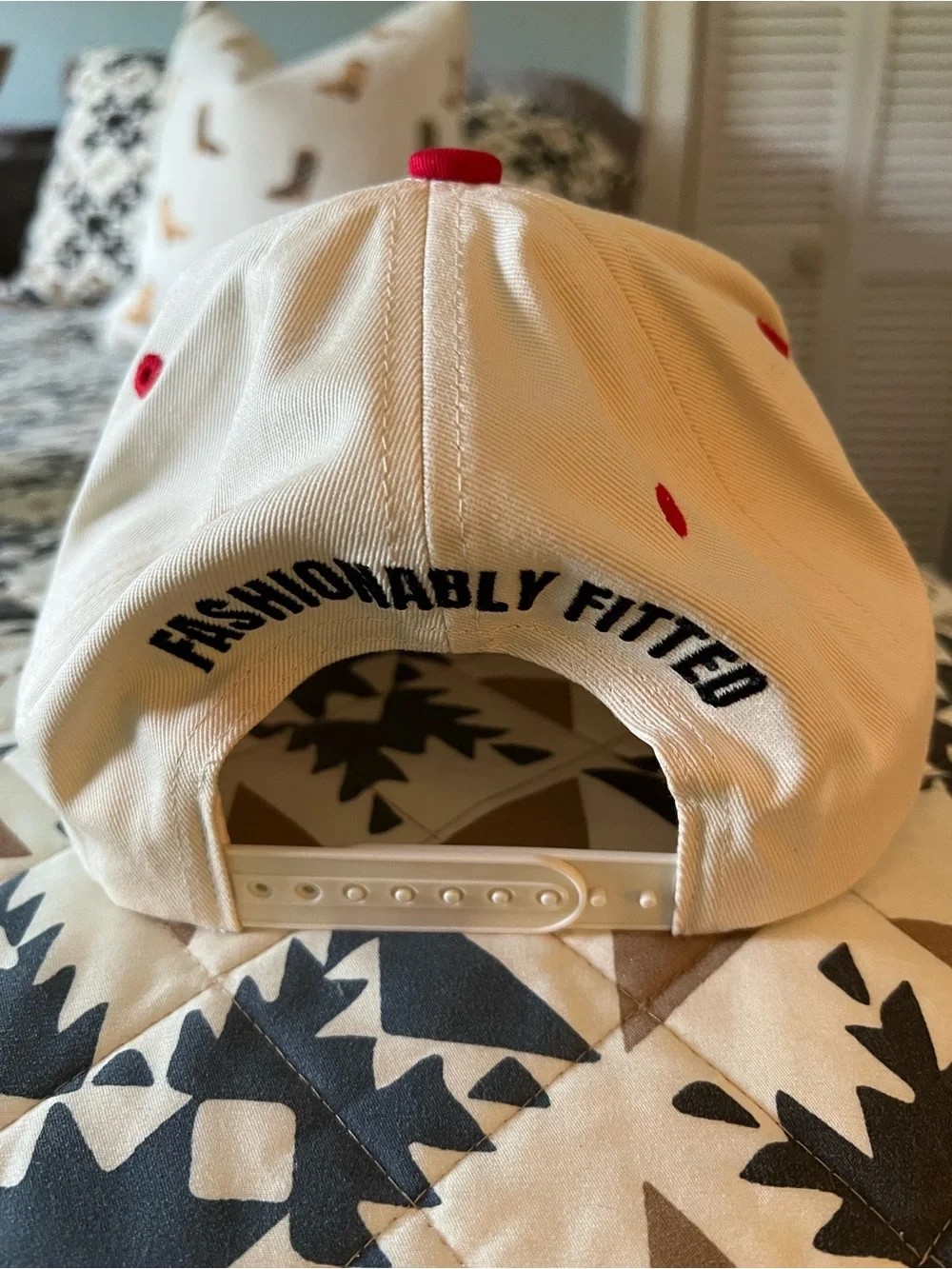 Tailgate Queen Red & White Trucker Hat